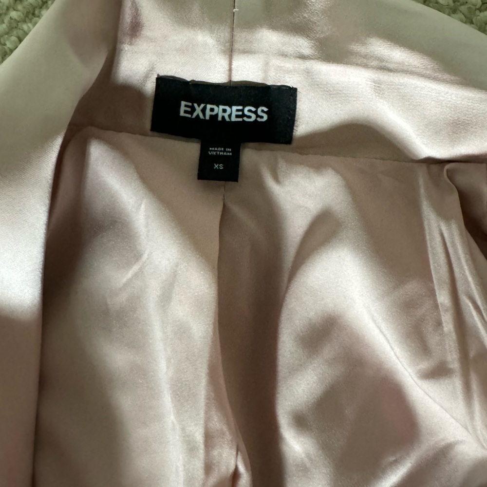 Pink Express Blazer. Size XS - Picture 2 of 2